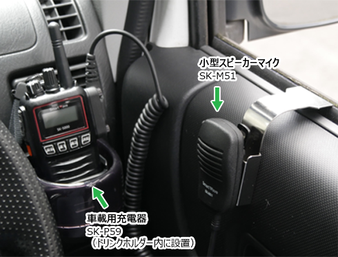 車での活用例1